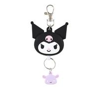 Sanrio Porte-clés moulinet en forme de visage, couleur, 6.1 x 1.8 x 13.5 cm