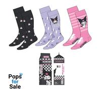 Sanrio Socks 3-Pack Kuromi 36-43