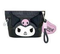 Kuromi Sanrio Trousse à Maquillage avec Porte-clés décoratif | Trousse de Maquillage Multifonction pour Accessoires personnels