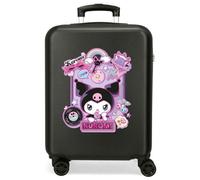 Sanrio Valise cabine Kuromi Wonder Fest Noire 38x55x20 cm 35 L rigide 2 kg ABS