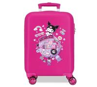Sanrio Valise de cabine Kuromi Around The World Rigide ABS Rose 33 x 50 x 20 cm 2 kg 28,4 L