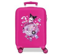 Sanrio Valise de cabine Kuromi Around The World Rigide ABS Rose 33 x 50 x 20 cm 2 kg 28,4 L