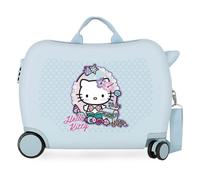Sanrio Valise trotteur enfant Hello Kitty Mermaid 50x38x20 cm Rigide ABS Bleu 2,1 kg 34 L
