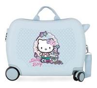 Sanrio Valise trotteur enfant Hello Kitty Mermaid 50x38x20 cm Rigide ABS Bleu 2,1 kg 34 L