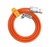 SANRLO 180+360 Rotatif 120W Super Fast Charging Cable Liquid Silicone Game USB C Charging Elbow Cable For Game