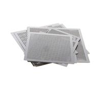 SANRLO BGA Lot de 10 Pochoirs de Reballing pour Réparation de Puce IC d'Ordinateur