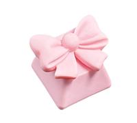 SANRLO Claviers Mécaniques 3D en Résine Créative Capuchons Touches pour Joueurs avec Nœud pour Décompressions Bureau