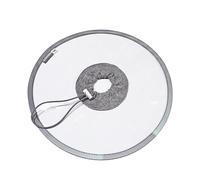 SANRLO Collier de convalescence confortable pour animal domestique - Cône transparent - Plusieurs tailles - Réglable - Doux - Pour animaux domestiques - Pour chiens et chats
