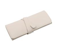 Sanrlo Élégant étui de voyage pour bijoux - Petit sac organisateur souple avec compartiments pour l'organisation de bagues et boucles d'oreilles