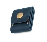 SANRLO Étui en cuir pour médiators de guitare - Pochettes pour médiators de guitare, bleu