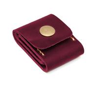 SANRLO Étui en cuir pour médiators de guitare - Pochettes pour médiators de guitare, Rouge