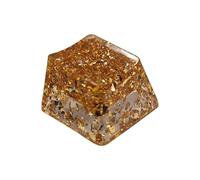 SANRLO Keycap en Résine Hauteur OEM avec Rétro-éclairage en Feuille d'or pour Les Claviers Mécaniques pour Les Joueurs Les Collectionneurs