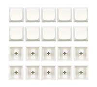 SANRLO Lot de 20 touches de clavier mécanique PBT Dye-sub pour Creative XDA 1U Hauteur de clavier de jeu sans gravure