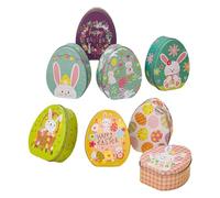 SANRLO Lot de 8 boîtes à bonbons avec motif pour enfants