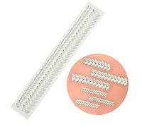 SANRLO Moule en silicone 3D pour pâtisserie, style rustique, forme de tresse de blé, pour gâteaux, pains, mousses, gelées, chocolats, puddings, savons faits main, gâteaux de lune époxy, du riz