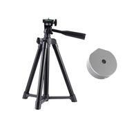 SANRLO Trépied réglable pliable pour montage en rack satellite avec support adaptateur Ethernet