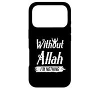sans Allah Personne Croyant Islam Musulman Prier Dieu Coque pour iPhone 17 Pro