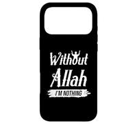 sans Allah Personne Croyant Islam Musulman Prier Dieu Coque pour iPhone 17 Pro Max