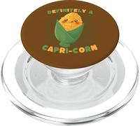 sans Aucun Doute Un Jeu de Mots du Zodiaque Mignon Capri-Corn PopSockets PopGrip pour MagSafe