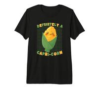 sans Aucun Doute Un Jeu de Mots du Zodiaque Mignon Capri-Corn T-Shirt Haut de Gamme