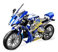 Sans Boîte - Blocs De Construction De Moto Moc Expert Technique, Idées De Véhicules De Course De Circulation, Briques À Assembler, Jouets Pour Garçons, Cadeaux D'anniversaire