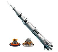 Sans Boîte D'origine - Blocs De Construction De Fusée Saturn V, Station Spatiale, Navette De Ville, Satellite, Astronaute, Figurine Homme, Ensemble De Briques, Jouets Pour Enfants