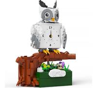 Sans Boîte D'origine - Idées Techniques Boîte À Musique Décoration Blocs De Construction Hibou Horloge Boîte À Musique Briques Assemblage Jouets Cadeau De Vacances Pour Enfants
