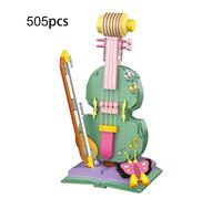 Sans Boîte D'origine - Mini Instrument De Musique Pour Enfants, Blocs De Construction, Modèle De Piano, Violon Classique, Jouets Éducatifs, Cadeau