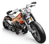 Sans Boîte - Idées Techniques Créatives Modèle De Moto Blocs De Construction Moc, Véhicule De Circulation, Briques À Assembler, Jouets Pour Garçons, Cadeaux D'anniversaire