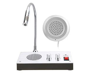 Sans bruit Banque bidirectionnelle Interphone Compteur Interphone Bureau du gouvernement Hôtel école Microphone Interphone Centre médical Interphone Haut-parleur (prise européenne)