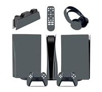 Sans bulles Ni Mousse 03311 Console Pour PS5 Disc Edition & Digital Edition Sticker Vinyl Decal Cover Pour Ps5 Controller & Charging Station & Headset & Media Remote(Digital Edition)