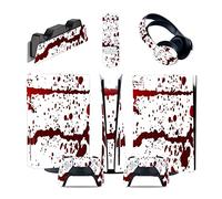 Sans bulles Ni Mousse 22668 Console Pour PS5 Disc Edition & Digital Sticker Vinyl Decal Cover Pour Ps5 Controller & Charging Station & Headset & Media Remote(Digital Edition)