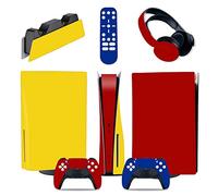 Sans bulles Ni Mousse Console Pour PS5 Disc Edition & Digital Edition Sticker Vinyl Decal Cover Pour Ps5 Controller & Charging Station & Headset & Media Remote 00694(Digital Edition)