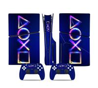 sans Bulles pour PS5 Slim Skin Disc Edition & pour PS5 Slim Skin Digital Edition Console Et Contrôleur Vinyl Cover Skins Wraps Scratch Resistant Compatible 96867 Anti Rayures (Size : Digital Edition