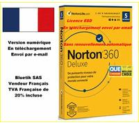 Klever Kids Abonnement automatique Norton 360 Deluxe 2025 — 5 appareils, 1 an