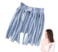 sans chaleur 2 en 1 pour absorber rapidement les formes de pâtes | Boucles de nuit sans chaleur pour cheveux longs femmes filles tous types de cheveux doux et confortables sans dommages causés