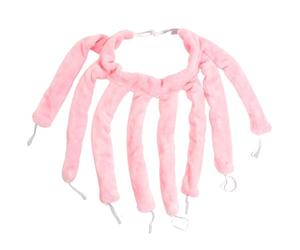 sans chaleur Octopus - Serre-tête à tige de bouclage de nuit, bigoudis doux et ensemble de rubans, doux pour les cheveux, sans dommages causés par la chaleur, conception de sommeil confortable