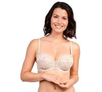 Sans Complexe - Arum - Soutien-Gorge Emboitant en Dentelle avec Armatures - Classique - Femme - Skin - 110C