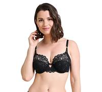 SANS COMPLEXE Attirance Soutien Gorge Corbeille Armatures, Noir, 100C Femme