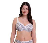 SANS COMPLEXE Complice_70AAD81 Soutien-Gorge à Couverture Totale, Imprimé Paisley Mûre & Mandarine, 100C Femme