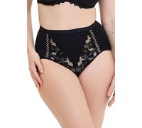 Sans Complexe Culotte Coton d'arum (Noir), 42/44, Culotte, Lingerie, Noir, Tissu 95% Coton 5% Elasthanne Dentelle 92% Polyamide 8% Elasthanne Fond Doublure 100% Coton