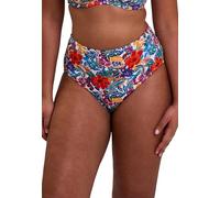 sans Complexe-Culotte de Bain Taille Haute-Curaçao-Multicolore