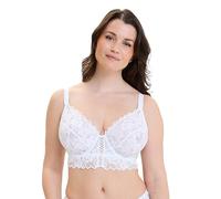 Sans Complexe - Arum - Soutien-Gorge Bustier en Dentelle avec Armatures - Classique - Uni - Femme - 105D - Blanc