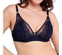 SANS COMPLEXE Femme Charmante Soutien-Gorge Corbeille, Bleu Marine, 90D EU