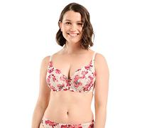 Sans Complexe Femme Elise Fantaisy Soutien gorge, Print Blumen Elfenbeinfarben, 100F EU