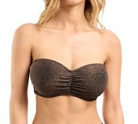 Sans Complexe Femme Reflet Haut de maillot Bain bandeau armatures Bretelles amovibles, Noir, 90E EU
