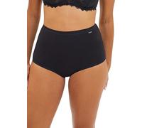 Sans Complexe, 61AH35, Lot de 3 Shortys, Taille Haute, Simplement Coton, Coton Bio, Noir, 46
