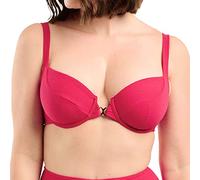 SANS COMPLEXE Glamourous Textured_78AAI76 Haut de Maillot de Bain avec Armatures, Cerise, 95D Femme