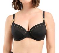 SANS COMPLEXE, Haut de Maillot de Bain avec Armatures, Modèle Speekaboo Shape, Femme, Ligne de Maillots Sculptants et très féminins, 110C, Black