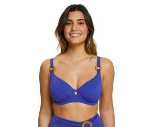 sans Complexe, Haut Maillot de Bain avec Armatures, Modèle Elevated Basics, Bleu Spectre, 100D